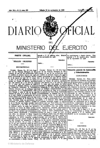 Diario oficial del Ministerio de la Guerra