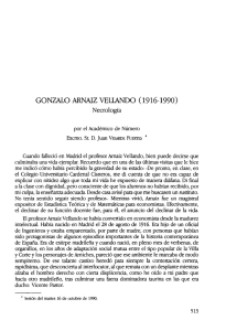 Necrología de D. Gonzalo Arnáiz Vellando