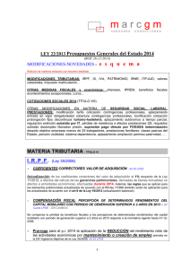 Ley 22/2013 Resumen Detallado - MARCGM Asesores y Consultores