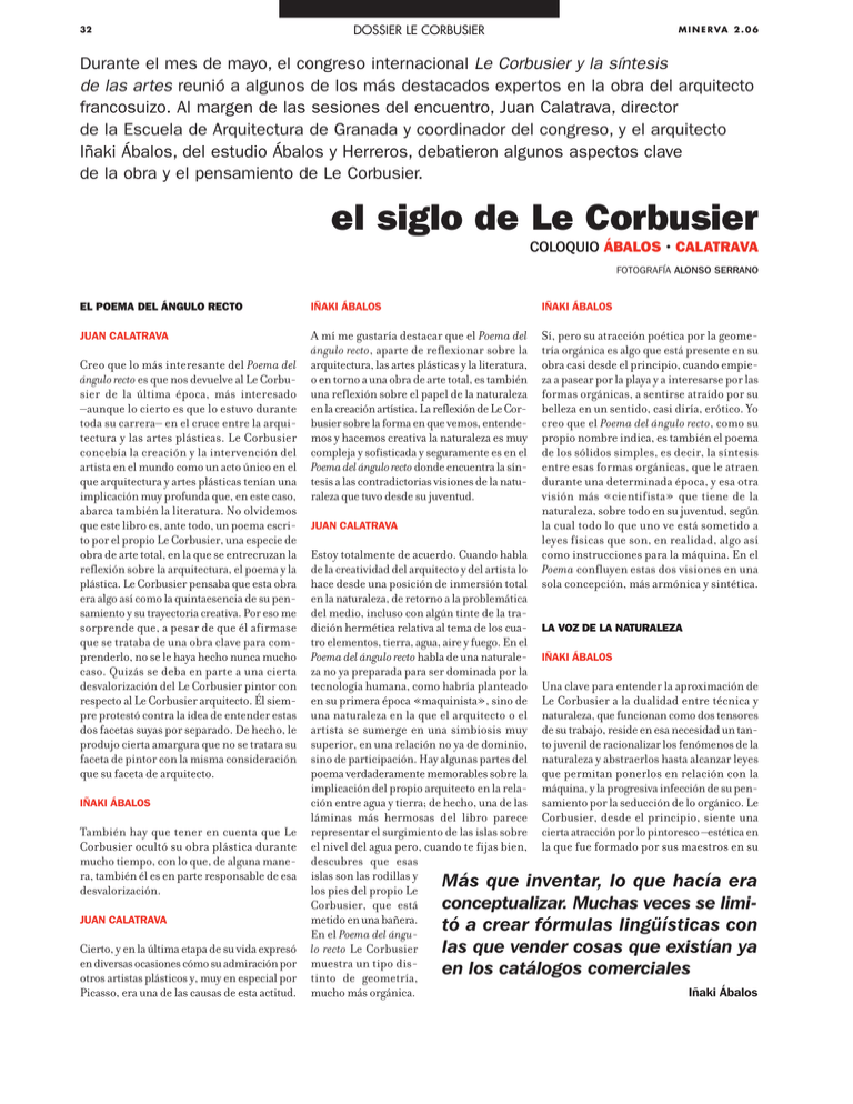 El Siglo De Le Corbusier C rculo De Bellas Artes