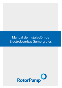 Manual de Instalación de Electrobombas