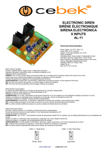 electronic siren sirène électronique sirena electrónica 8