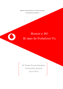 Humor y BC: El caso de Vodafone Yu - RUA