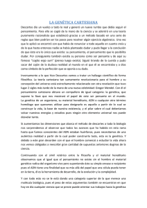LA GENÉTICA CARTESIANA. pdf