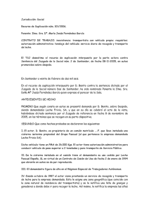 Jurisdicción: Social Recurso de Suplicación núm