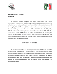 21 fracciones ii, iii, iv - Congreso del Estado de Yucatán