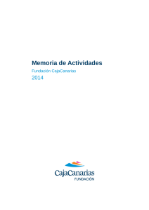 Memoria y Cuentas Anuales 2014 Pdf