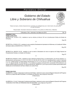 Gobierno del Estado Libre y Soberano de Chihuahua