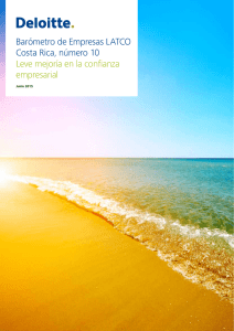 Barómetro de Empresas LATCO Costa Rica, número 10