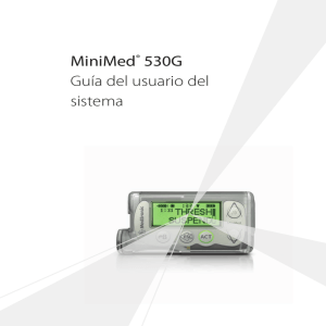 MiniMed® 530G Guía del usuario del sistema