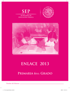 enlace 2013 - Secretaría de Educación Pública