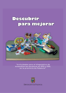 &ldquo;Actividades para el diagn&oacute;stico de ecoauditor&iacute;as escolares en EPO