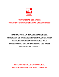 Manual Riesgo Biológico - Melilla Prevención de Riesgos Laborales