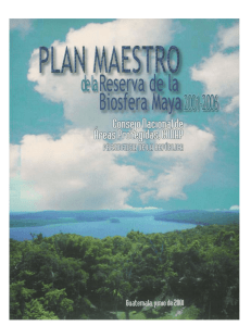 Plan Maestro de la Reserva de la Biosfera Maya
