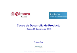 Presentación del informe de COTEC sobre Casos de Desarrollo de