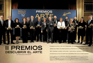 Arte 134 premios - Patronato de la Alhambra y Generalife