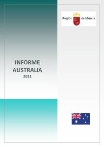 informe australia - Plan de Promoción Exterior