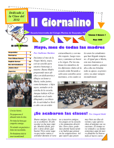 Il Giornalino - Colegio Marista