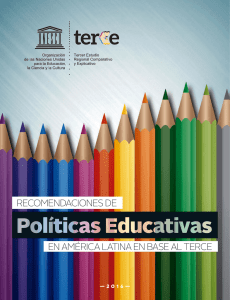Recomendaciones de políticas educativas en América Latina en