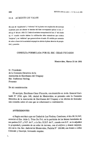 Uruguay Stirling a) Según P., casada con G.P., se le adjudicó la