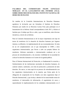 Descargar discurso de Felipe González, relator de la