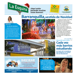 Periódico La Esquina - Edición No.2 Dic.2012