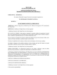 ley nº 1768 ley de 10 de marzo de 1997 gonzalo sánchez