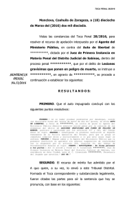 5543SP532016 PENAL.p - Poder Judicial del Estado de Coahuila