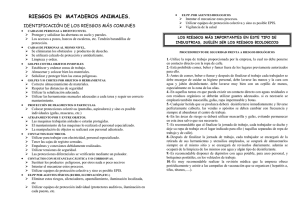 Riesgos en los mataderos - Salud Laboral | UGT Castilla y León