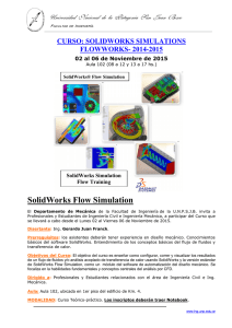 SolidWorks Flow Simulation - Facultad de Ingeniería