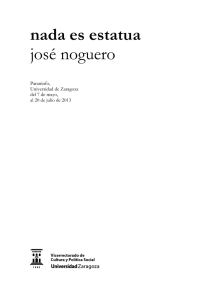 José Noguero - Universidad de Zaragoza