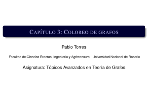 Clase Coloreo 1 - FCEIA - Universidad Nacional de Rosario