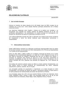 relaciones multilaterales - ICEX España Exportación e Inversiones