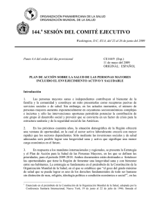 144. SESIÓN DEL COMITÉ EJECUTIVO