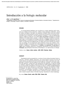 Introducción a la biología molecular
