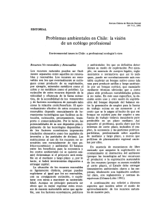 Artículo - Revista Chilena de Historia Natural