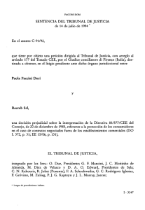 SENTENCIA DEL TRIBUNAL DE JUSTICIA de 14 de julio de