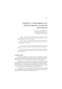 Científicos y Enfermedades en la Filatelia Española: una primera