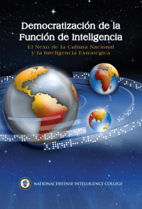 Democratización - National Intelligence University