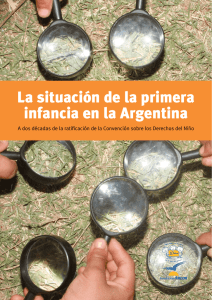 La situación de la primera infancia en la Argentina - SIPI