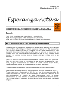 Descargar boletín - Asociación Retina Navarra
