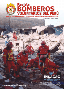 revista bomberos - Cuerpo General de Bomberos Voluntarios del Peru