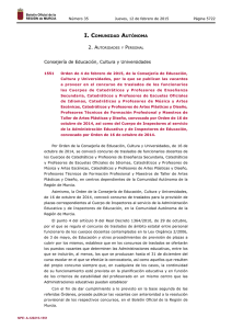 Secundaria - Boletín Oficial de la Región de Murcia