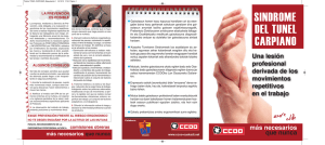 sindrome del tunel carpiano - Comisiones Obreras de Euskadi