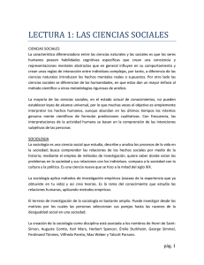lectura 1 - Introduccion a las Ciencias Sociales