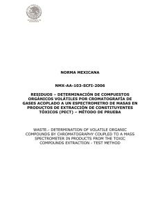 norma mexicana nmx-aa-103-scfi-2006 residuos