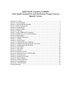 Section 3 - NC State Center for Health Statistics