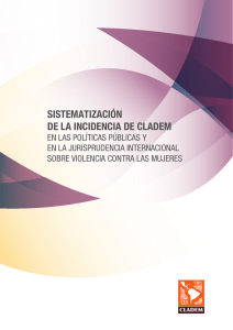 Sistematización de la incidencia de Cladem en las políticas públicas