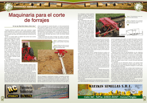 RevistaBordeu2011 - Mecánica y Maquinarias Agrícolas