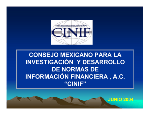 Diapositiva 1 - Consejo Mexicano de Normas de Información